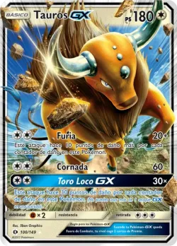 Tauros-GX #100/149 · Pokémon
