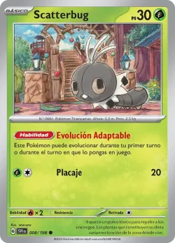 Scatterbug #008/198 · Pokémon