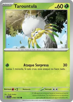 Tarountula #018/198 · Pokémon