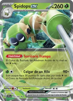 Spidops ex #019/198 · Pokémon