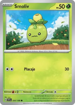 Smoliv #020/198 · Pokémon