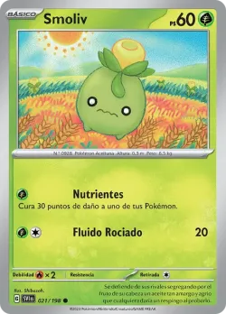 Smoliv #021/198 · Pokémon