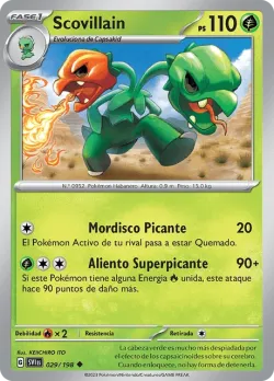Scovillain #029/198 · Pokémon