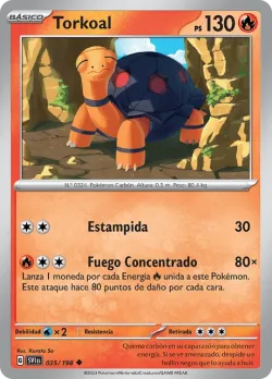 Torkoal #035/198 · Pokémon