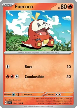 Fuecoco #036/198 · Pokémon