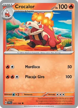 Crocalor #037/198 · Pokémon