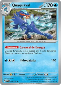 Quaquaval #054/198 · Pokémon
