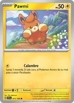 Pawmi #073/198 · Pokémon