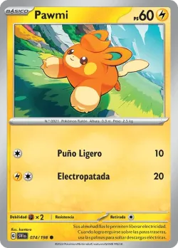 Pawmi #074/198 · Pokémon