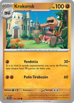 Krokorok #116/198 · Pokémon