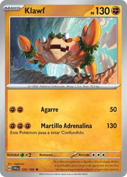 Klawf #122/198 · Pokémon