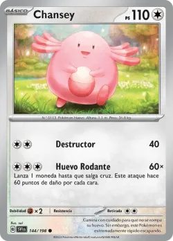 Chansey #144/198 · Pokémon