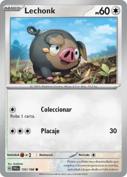 Lechonk #155/198 · Pokémon