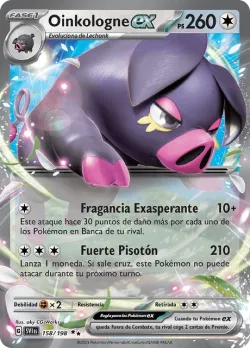 Oinkologne ex #158/198 · Pokémon