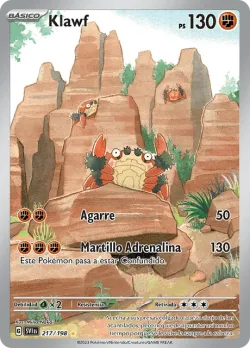Klawf #217/198 · Pokémon