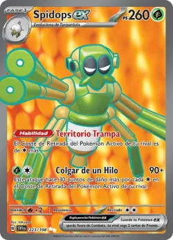 Spidops ex #223/198 · Pokémon