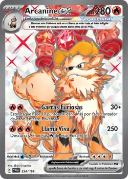 Arcanine ex #224/198 · Pokémon