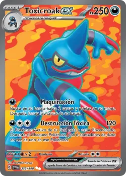 Toxicroak ex #232/198 · Pokémon