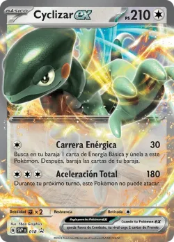 Cyclizar ex #018 · Pokémon