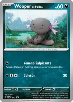 Paldean Wooper #041 · Pokémon