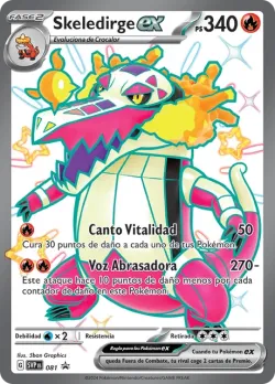 Skeledirge ex #081 · Pokémon