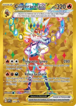 Cinderace ex #163 · Pokémon
