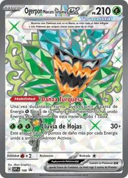 Teal Mask Ogerpon ex #166 · Pokémon