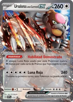 Bloodmoon Ursaluna ex #177 · Pokémon
