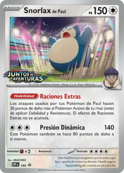 Hop's Snorlax #184 · Pokémon