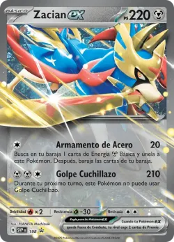 Zacian ex #198 · Pokémon