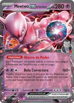 Team Rocket's Mewtwo ex #216 · Pokémon