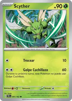 Scyther #001/162 · Pokémon