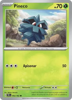 Pineco #002/162 · Pokémon