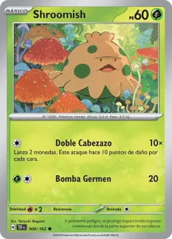 Shroomish #006/162 · Pokémon