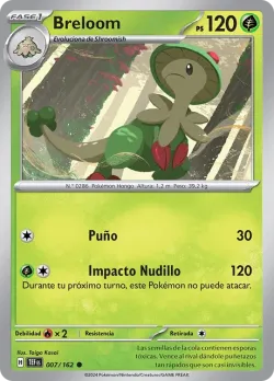Breloom #007/162 · Pokémon