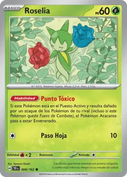Roselia #008/162 · Pokémon