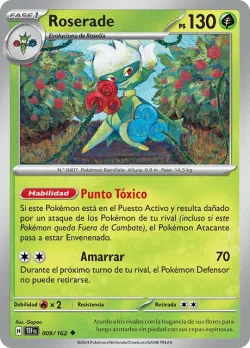 Roserade #009/162 · Pokémon
