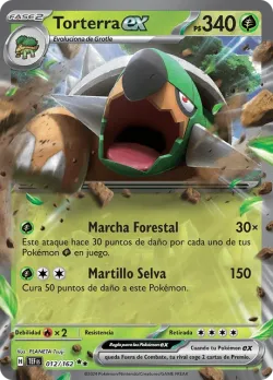 Torterra ex #012/162 · Pokémon