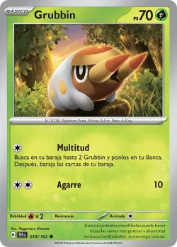 Grubbin #018/162 · Pokémon