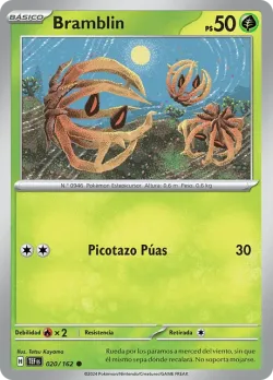 Bramblin #020/162 · Pokémon