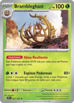 Brambleghast #021/162 · Pokémon