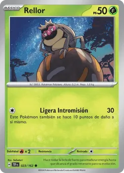 Rellor #023/162 · Pokémon