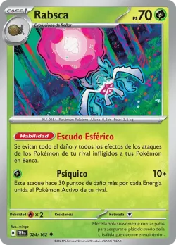 Rabsca #024/162 · Pokémon
