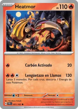 Heatmor #031/162 · Pokémon