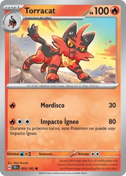 Torracat #033/162 · Pokémon