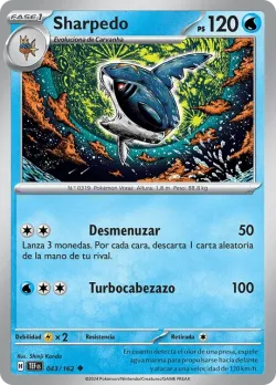 Sharpedo #043/162 · Pokémon