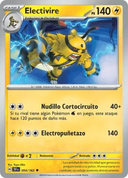 Electivire #054/162 · Pokémon
