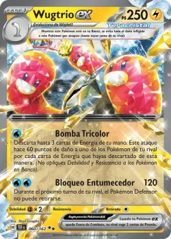 Wugtrio ex #060/162 · Pokémon