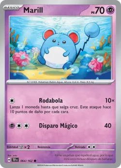 Marill #064/162 · Pokémon