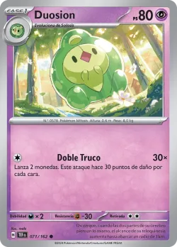 Duosion #071/162 · Pokémon